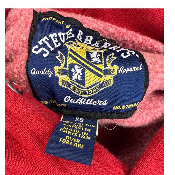 Steve and Barry's Oklahoma University Hoodie Mens XS Red Hoodie Team Logo - Picture 6 of 6